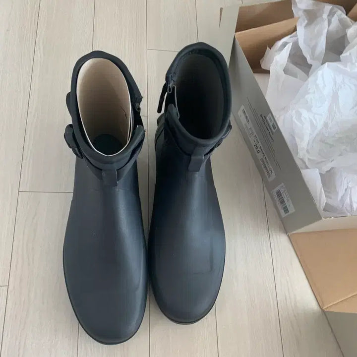 [BUNJANG] Moonstar 810s ET027 Rain Boots Charcoal 290 / 문스타 810s ET027 차콜 레인부츠 290