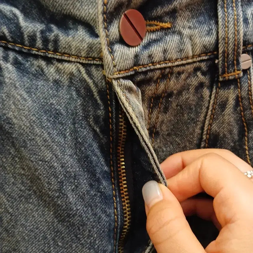 [BUNJANG] ZENDUST Wide Denim Pants M / 7/54 ZENDUST 젠더스트 와이드 데님 팬츠 M