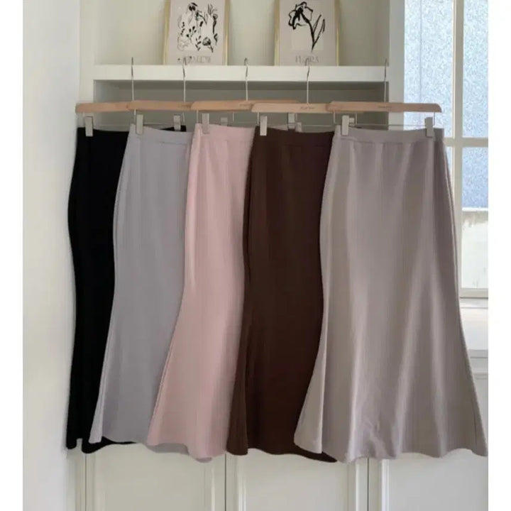[BUNJANG] Flatper Deep Hip Cover Long Skirt Etoffe / 플랫퍼 딥힙 커버 롱스커트 /에토프