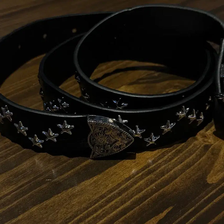 [BUNJANG] Vintage Western Star Belt / 빈티지 웨스턴 별벨트 새상품