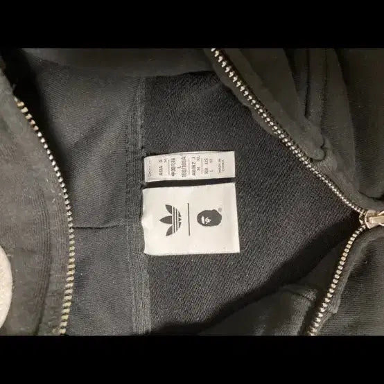 [SOLD OUT] 아디다스 베이프 후드집업 KR L