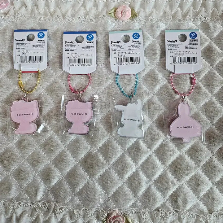 [BUNJANG] Sanrio 3D Bonbon Drop Keychain - Tanning Kitty, Bling Kitty, Pochacco, Marron Cream / (일본정품)산리오 입체 봉봉 드롭 키링 태닝키티 블핑키티 포차코 마론크림