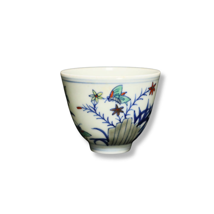 [SOLD OUT] 명성화박태삼우호접문다완 [중국도자기]