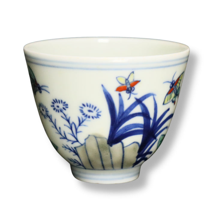 [SOLD OUT] 명성화박태삼우호접문다완 [중국도자기]