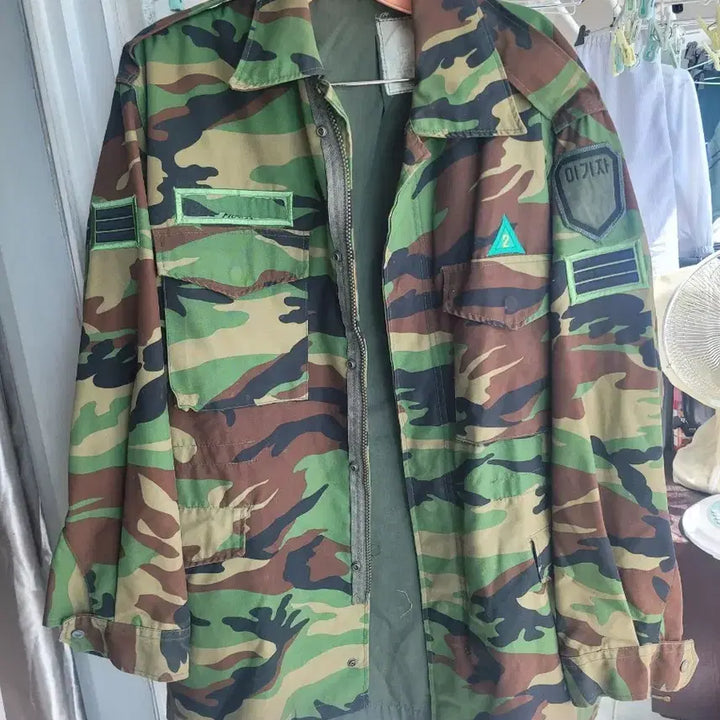 [BUNJANG] Frog Camouflage Military Field Jacket / 개구리군복 야상