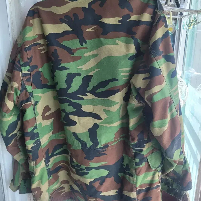 [BUNJANG] Frog Camouflage Military Field Jacket / 개구리군복 야상
