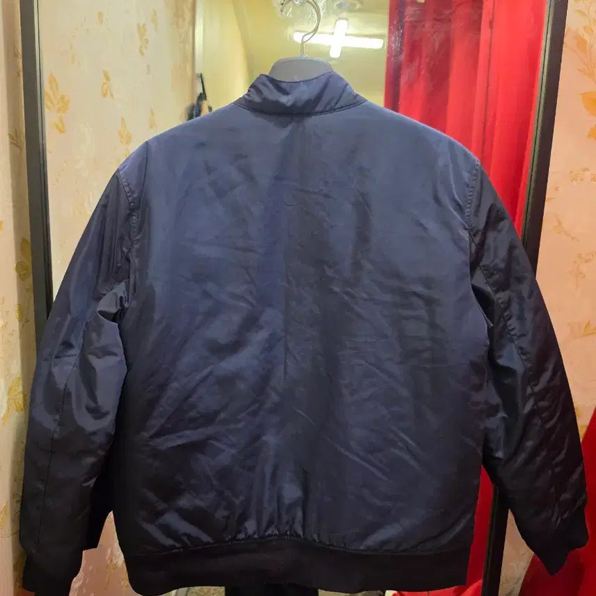 [BUNJANG] Lacoste Navy Blouson Jumper L / 7/27 라코스테 네이비 블루종 점퍼 L