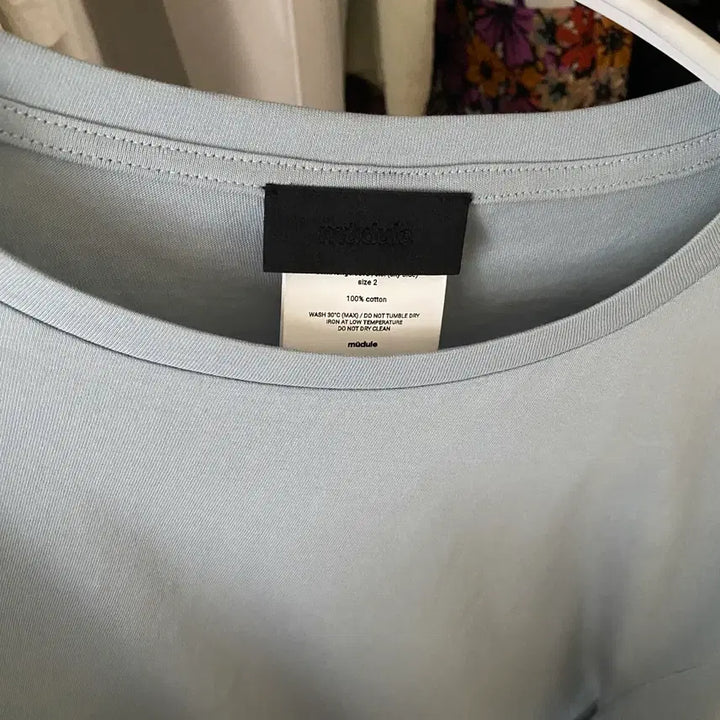 [BUNJANG] Mudule Semi Long Sleeve T-Shirt Ciel Size 2 / Mudule 머듈 세미 롱슬리브 ciel 2사이즈