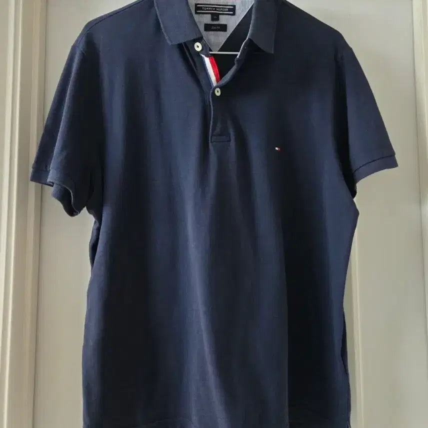[BUNJANG] Tommy Hilfiger Short Sleeve Polo Shirt / 타미힐피거 반팔 카라티