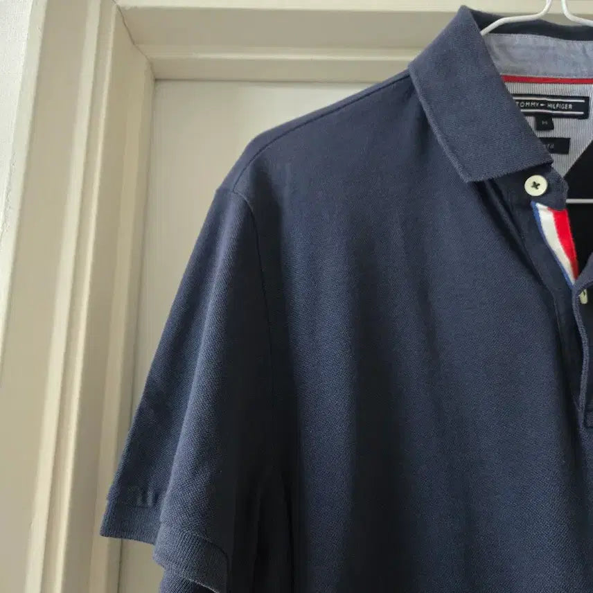 [BUNJANG] Tommy Hilfiger Short Sleeve Polo Shirt / 타미힐피거 반팔 카라티