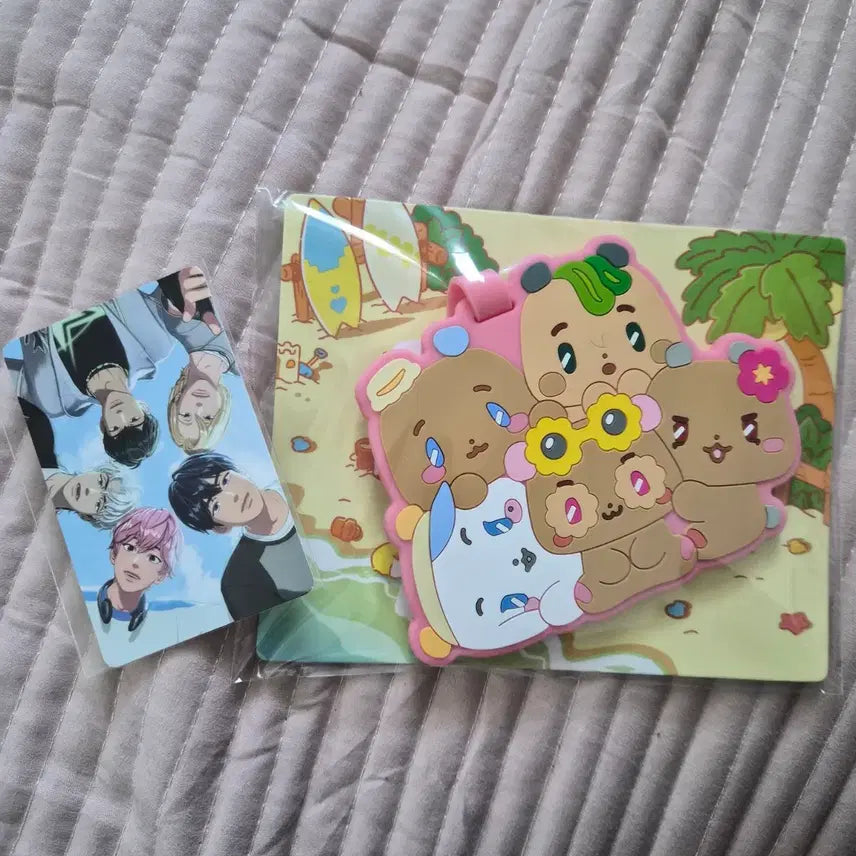 [BUNJANG] Memeimu Luggage Tag + Photocard / 므메미무 러기지택+포카