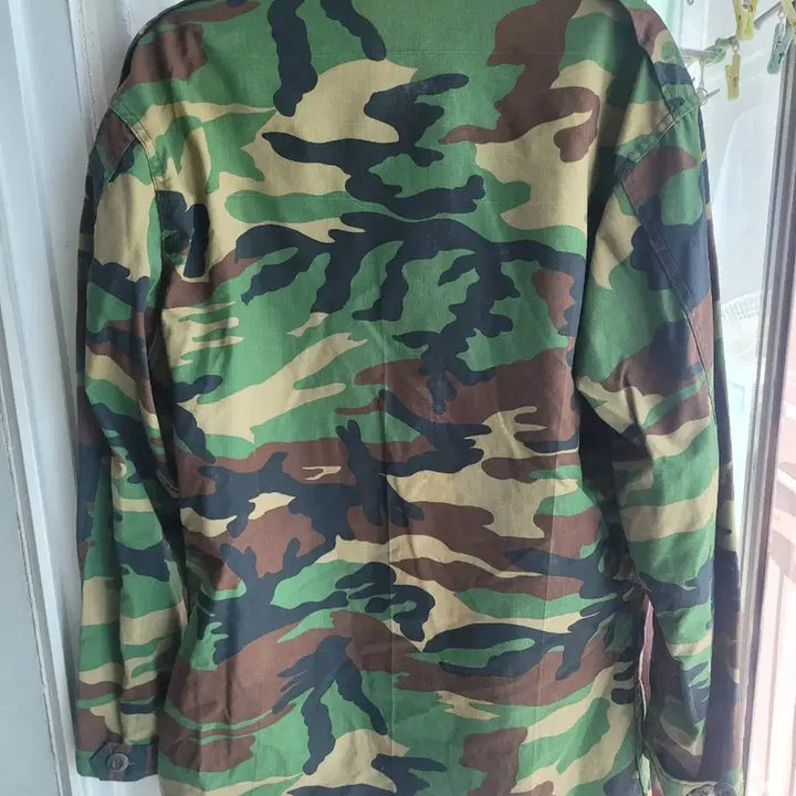 [BUNJANG] Frog Camouflage Military Uniform Set (Top &amp; Bottom) / 개구리 군복 상.하의 1세트