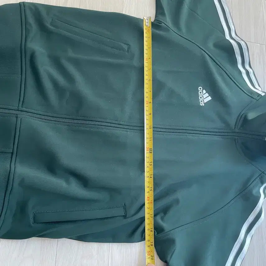 [BUNJANG] Adidas Martial Arts Tracksuit Set Green M (95) / 아디다스 마셜아츠 트레이닝복 상하의 세트 녹색 M(95)