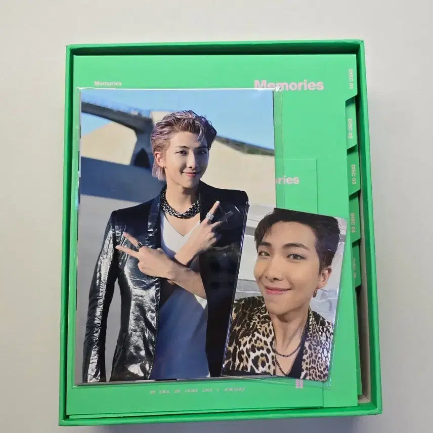 [BUNJANG] BTS 2020 Memories Blu-ray Unsealed RM Photocard / 방탄소년단 2020 메모리즈 블루레이 개봉 (RM 포카)