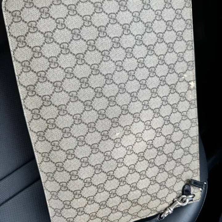 [BUNJANG] Gucci GG Supreme Web Clutch Bag / 구찌 GG 수프림 웹 클러치백