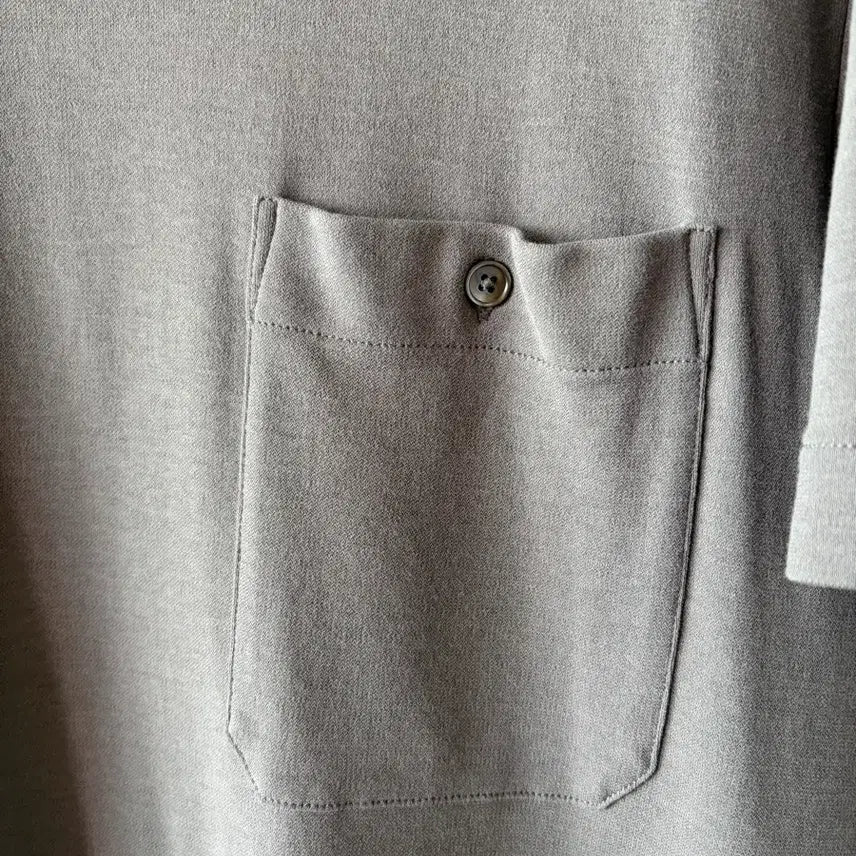 [BUNJANG] Lemaire Taupe Short Sleeve Pocket T-Shirt Size S / 르메르 타우페 반팔 포켓 티셔츠 S사이즈
