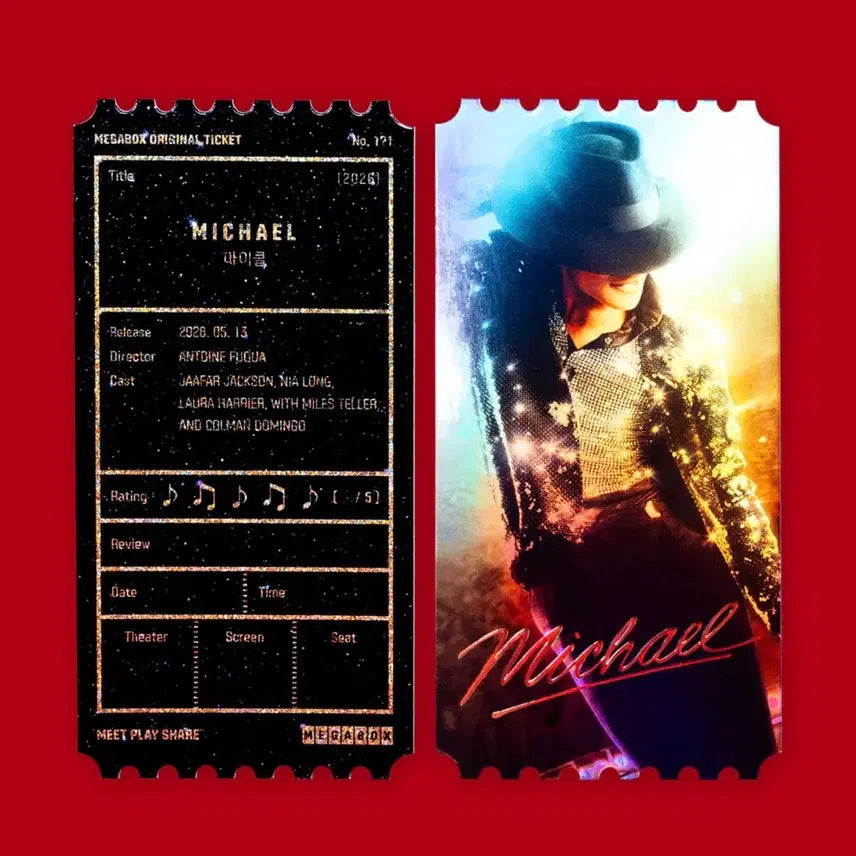 [BUNJANG] Michael Dolby Poster OT Set, Michael Original Ticket / 마이클 돌비포스터 오티 세트 마이클 오티 마이클 오리지널티켓