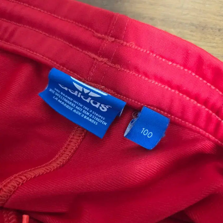 [BUNJANG] Adidas Three-Stripes Training Pants Red / 아디다스 삼선 트레이닝 바지 레드