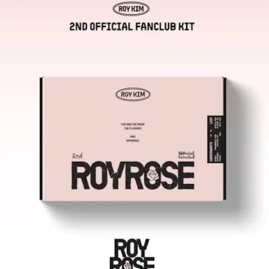 [BUNJANG] Roy Kim Roy-Rose Season 2 Fan Kit / 로이킴 로이로제 2기 팬키트