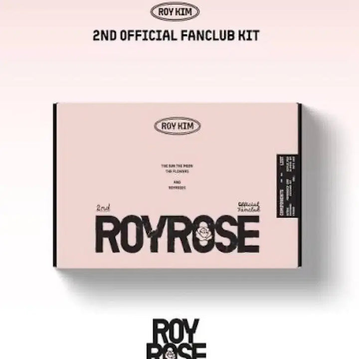 [BUNJANG] Roy Kim 2nd Fan Kit / 로이킴 로이로제 2기 팬키트