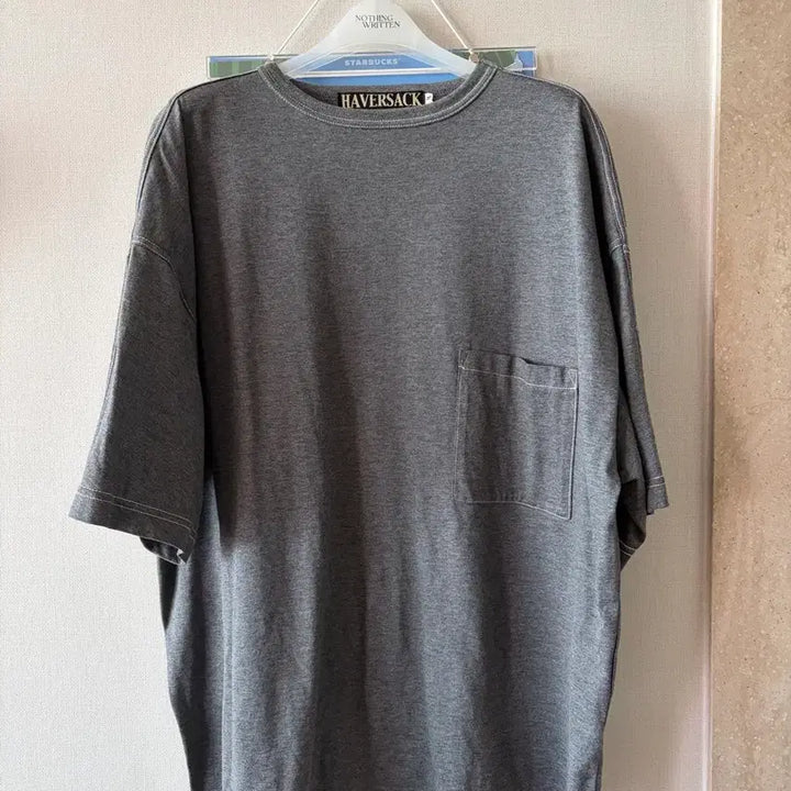 [BUNJANG] Habbock Charcoal Grey T-Shirt Size M / 하버색 차콜그레이 반팔티셔츠 M사이즈