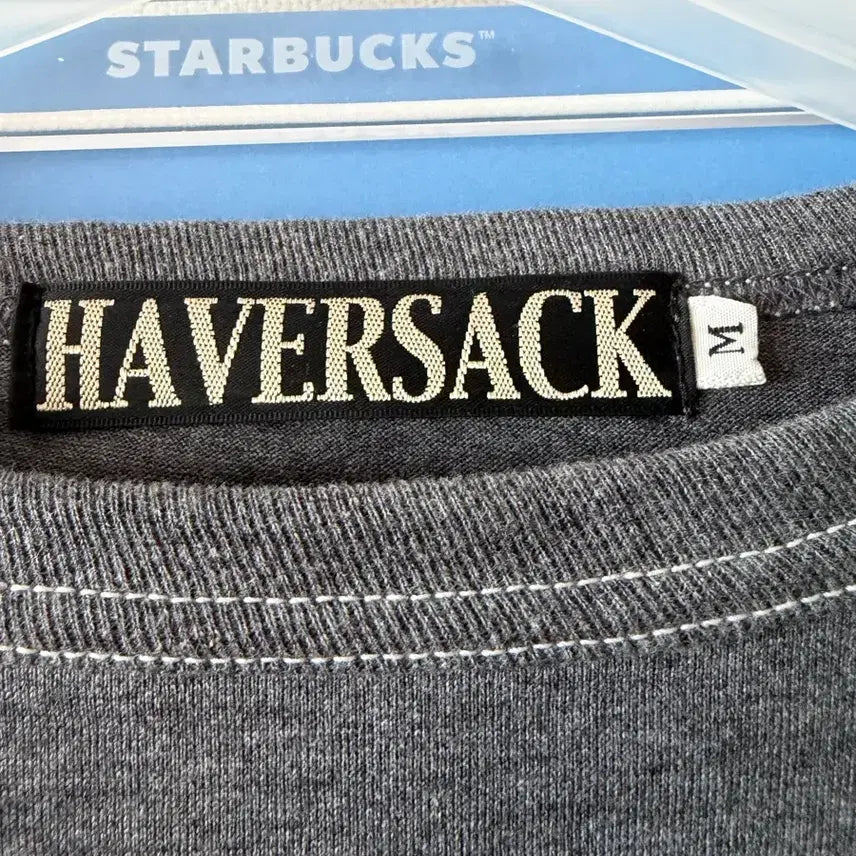 [BUNJANG] Habbock Charcoal Grey T-Shirt Size M / 하버색 차콜그레이 반팔티셔츠 M사이즈