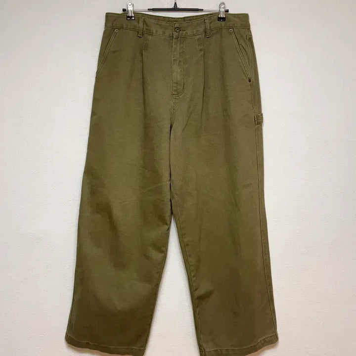[BUNJANG] Code Graphy Carpenter Pants Khaki XL / 코드그라피 카펜터 팬츠 카키 XL