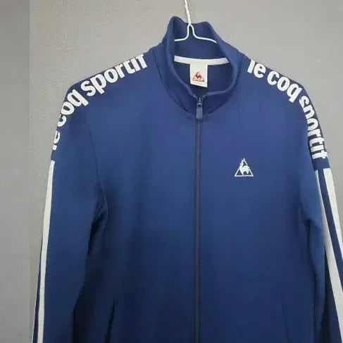 [BUNJANG] Le Coq Sportif Navy Track Top / 르꼬끄 스포르티브 네이비 트랙탑 95