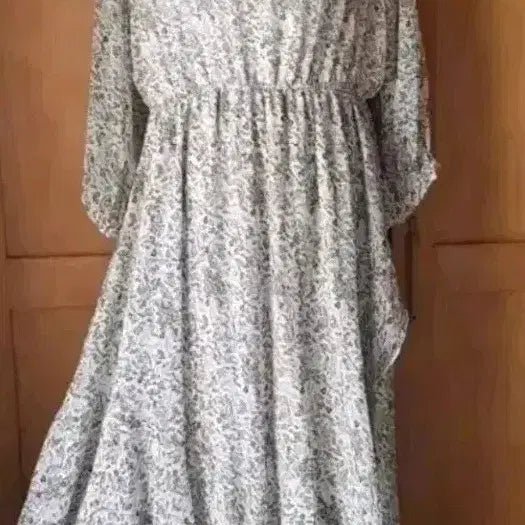 [BUNJANG] Eblet Chiffon Long Dress / 이블렛 쉬폰 롱롱원피스(새제품)
