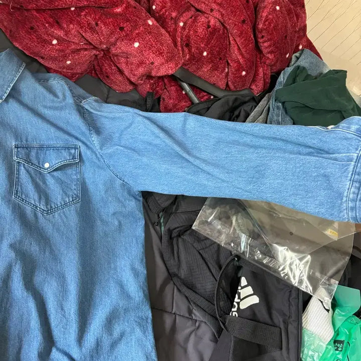 [BUNJANG] Node III Denim Shirt / Node III 데님 셔츠 청남방