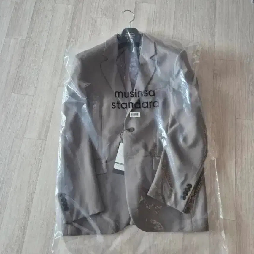 [BUNJANG] Musinsa Standard Relaxed Basic Wool Blazer Desti Beige / [새상품] 무신사 스탠다드 릴렉스드 베이식 울 블레이저 데스티베이지 L