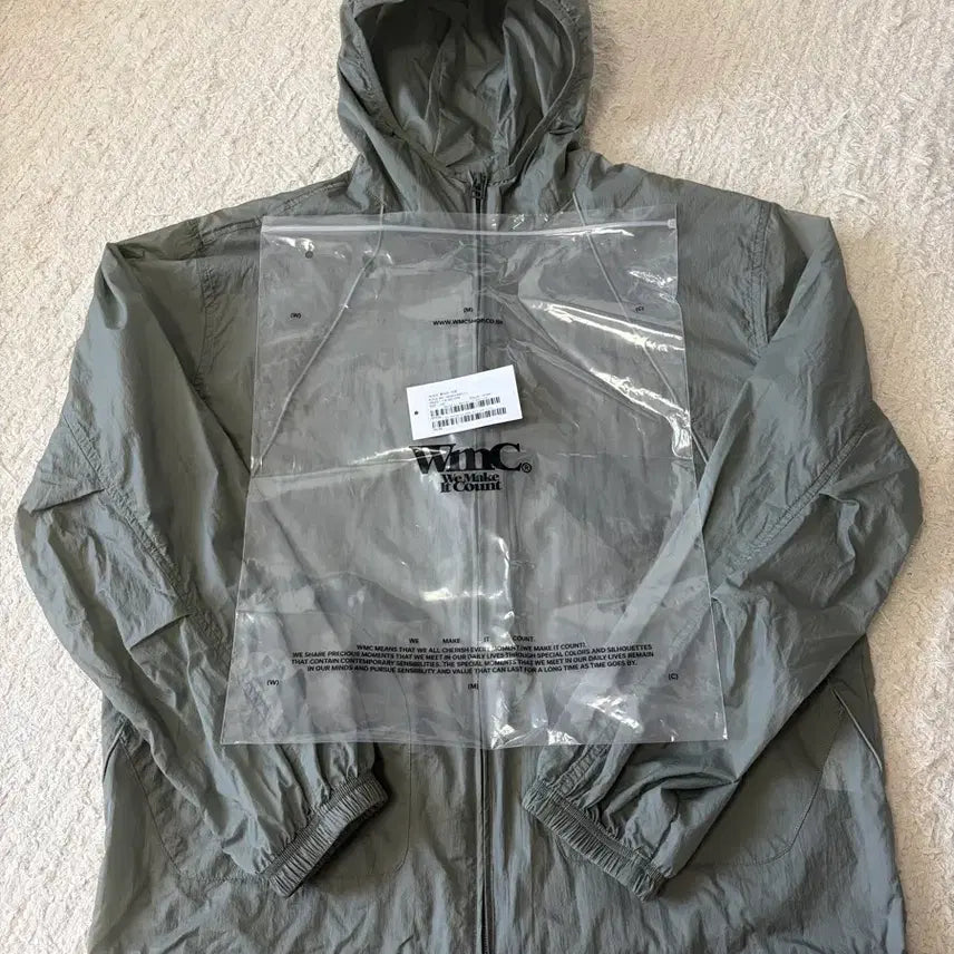 [BUNJANG] WMC Sheared Windbreaker Khaki L / WMC / 시어드 윈드브레이커 카키 / L