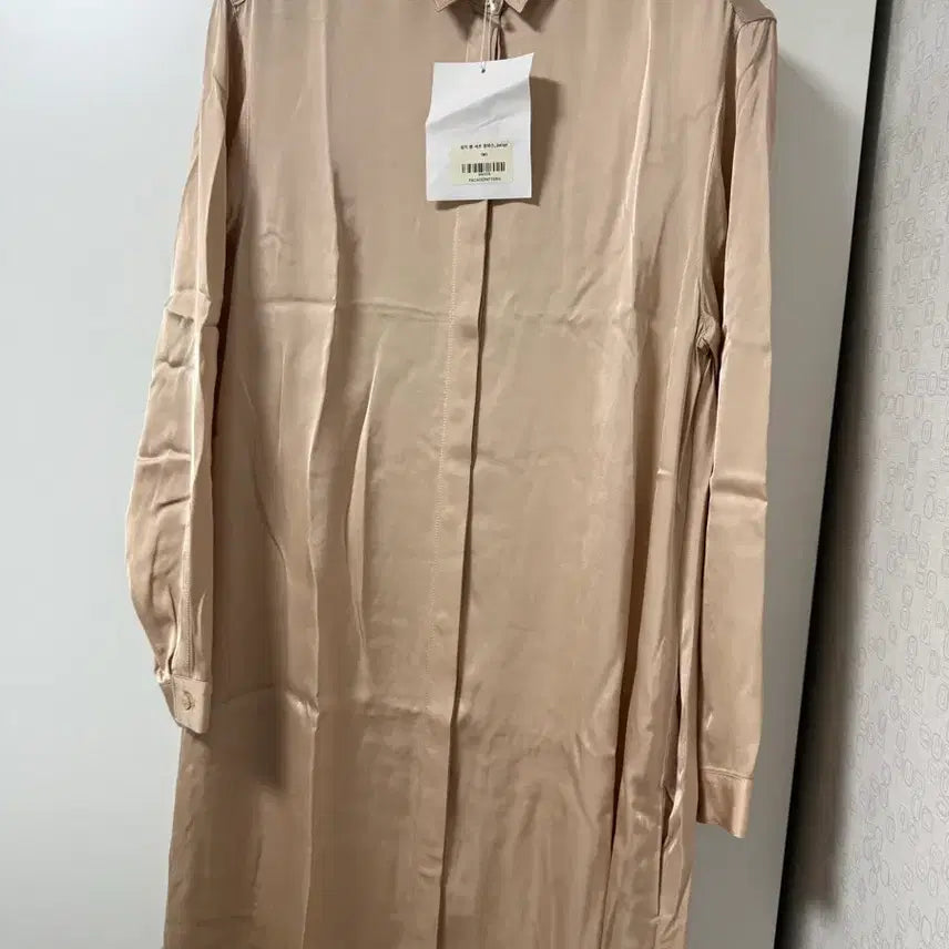 [BUNJANG] Facadepattern Silky Long Dress / 파사드패턴 실키 롱원피스 새상품