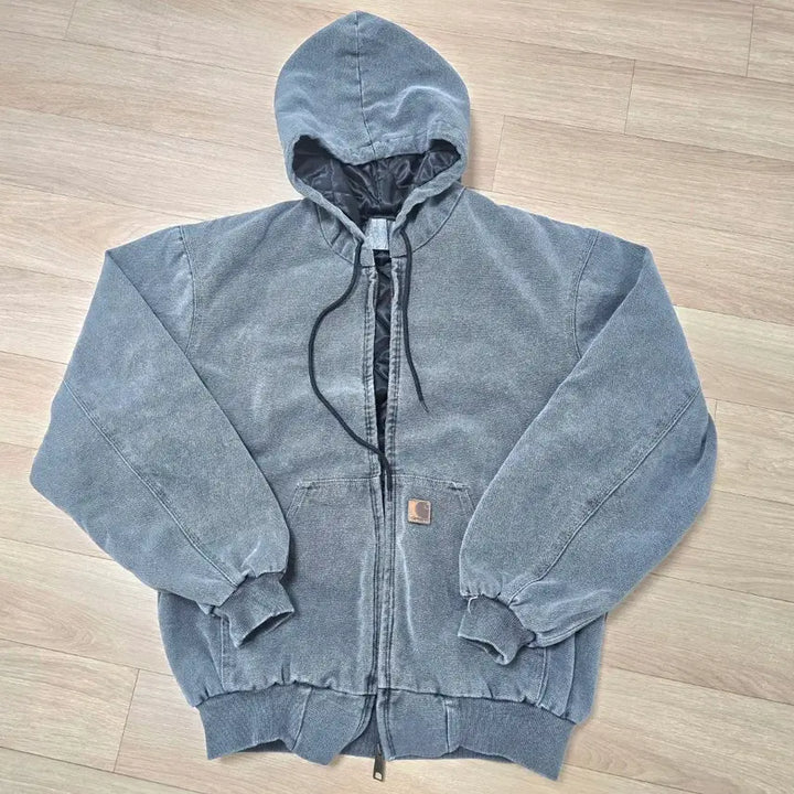 [BUNJANG] Carhartt Active Jacket Gravel Grey / 칼하트 Carhartt 액티브자켓 후드자켓 L