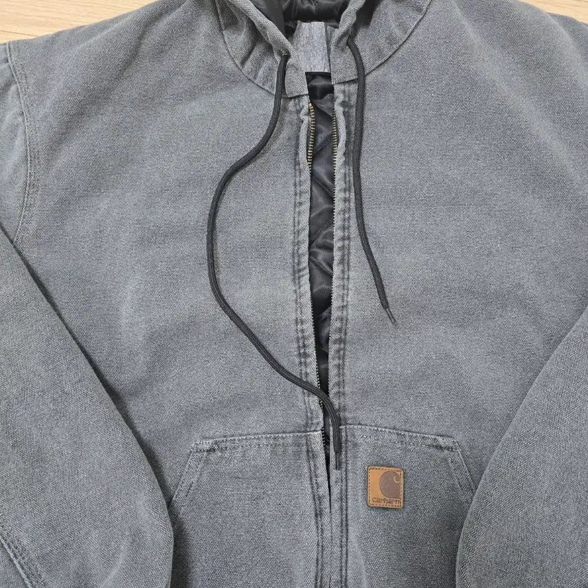 [BUNJANG] Carhartt Active Jacket Gravel Grey / 칼하트 Carhartt 액티브자켓 후드자켓 L