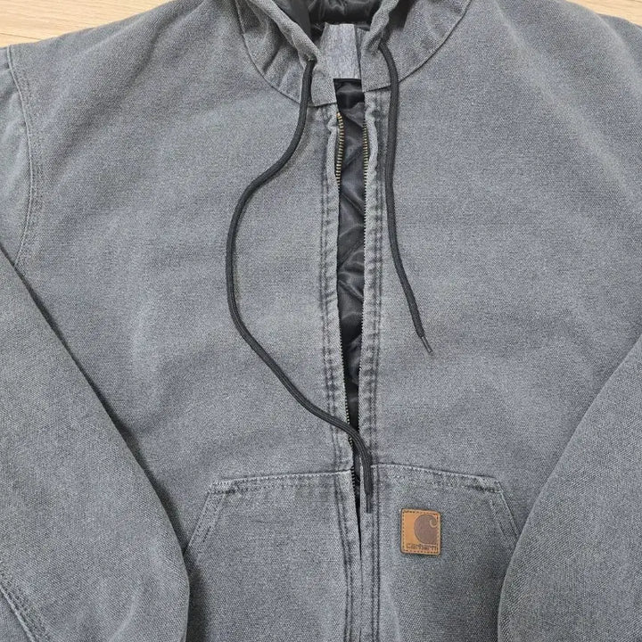 [BUNJANG] Carhartt Active Jacket Gravel Grey / 칼하트 Carhartt 액티브자켓 후드자켓 L