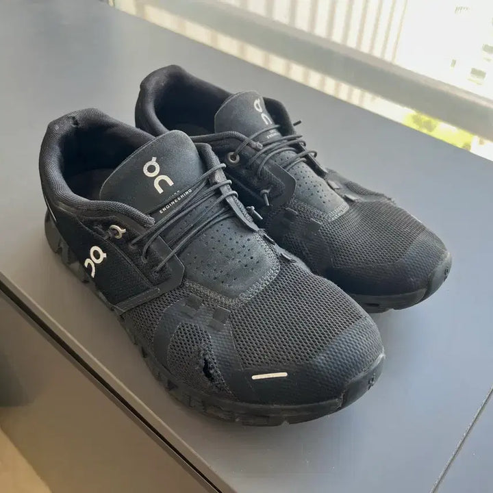 [BUNJANG] On Cloud 5 All Black Running Shoes / 온 클라우드 5 올 블랙 42(270)