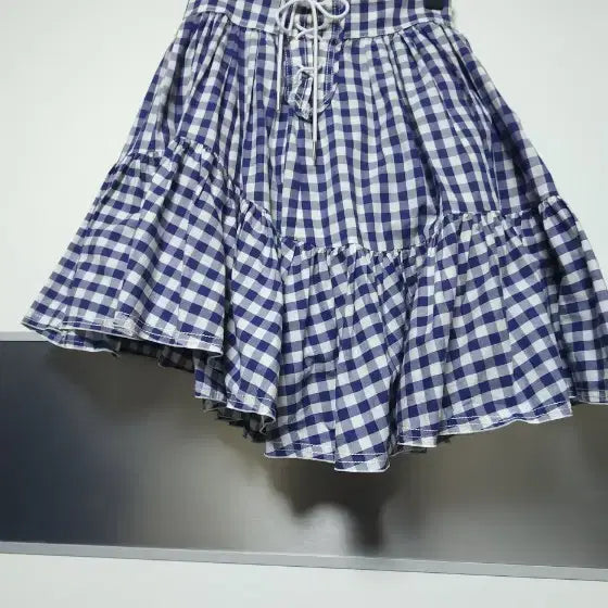 [BUNJANG] LUCKY CHOUETTE Check Midi Skirt / 럭키슈에뜨 스커트