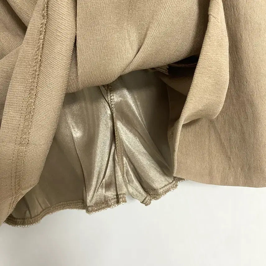 [BUNJANG] Brown Inner Shorts Skirt / 브라운 속반바지 치마