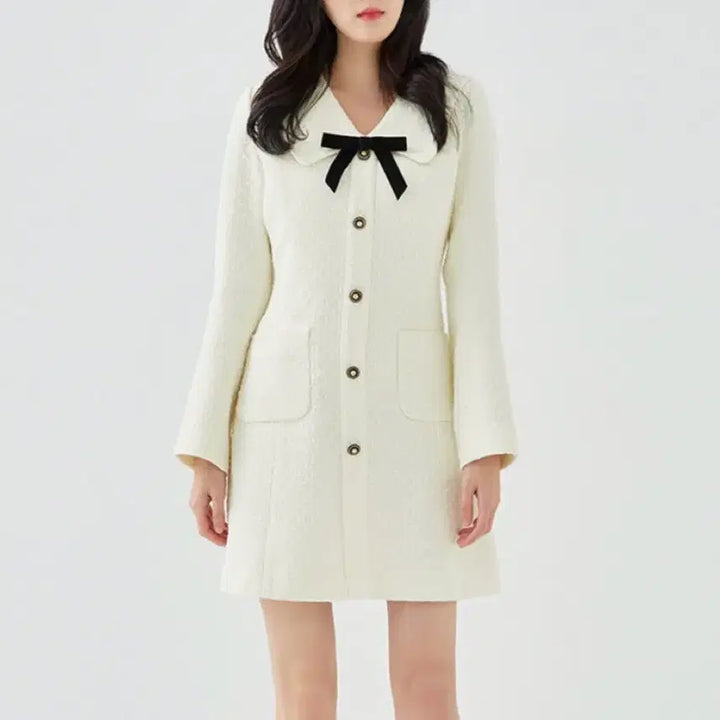 [BUNJANG] Roem Tweed Dress / 로엠 트위드 원피스