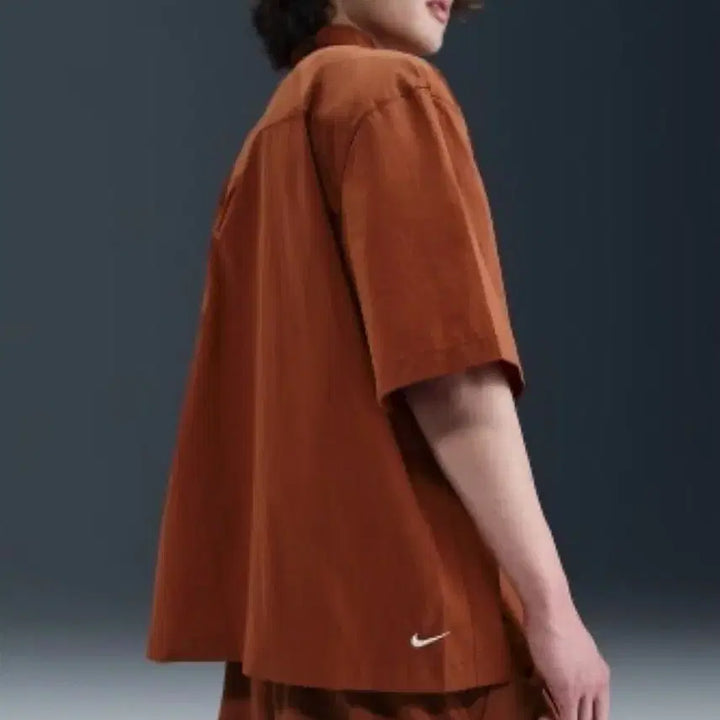 [BUNJANG] Nike ACG Brown Short Sleeve Shirt / 나이키 ACG 브라운 반팔 셔츠
