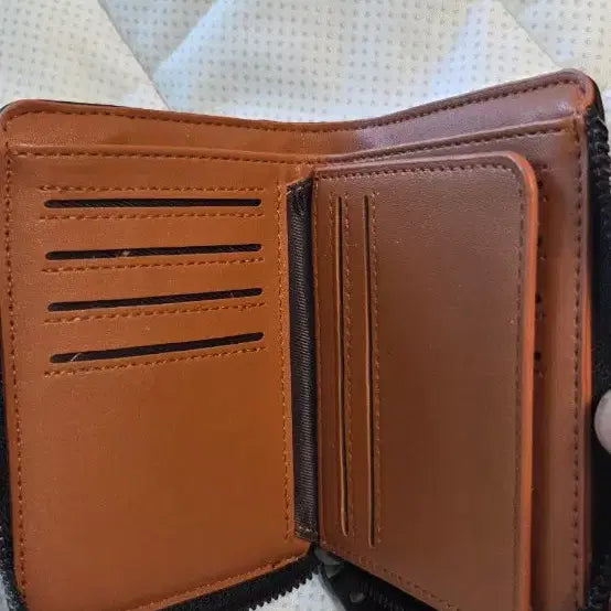 [BUNJANG] AIKS Kangaroo Leather Bifold Wallet Black / AIKS 캥거루 블랙 반지갑