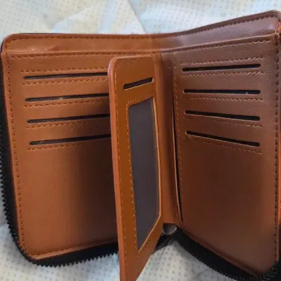 [BUNJANG] AIKS Kangaroo Leather Bifold Wallet Black / AIKS 캥거루 블랙 반지갑