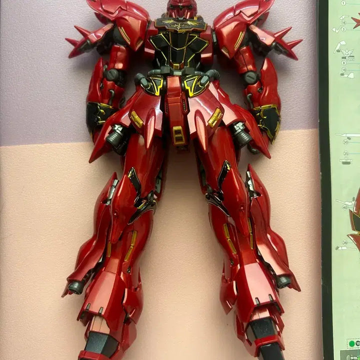 [BUNJANG] RG Sinanju Metallic Gloss Injection Pre-Assembled Model Kit / RG 시난주 메탈릭 글로스 인젝션 가조립
