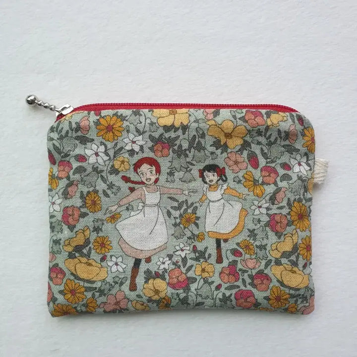 [BUNJANG] Handmade "Anne of Green Gables" Pouch (Card Holder) - Mint / 핸드메이드 빨간머리앤 파우치(카드수납)_민트