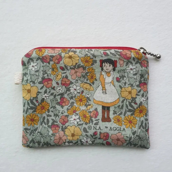 [BUNJANG] Handmade "Anne of Green Gables" Pouch (Card Holder) - Mint / 핸드메이드 빨간머리앤 파우치(카드수납)_민트