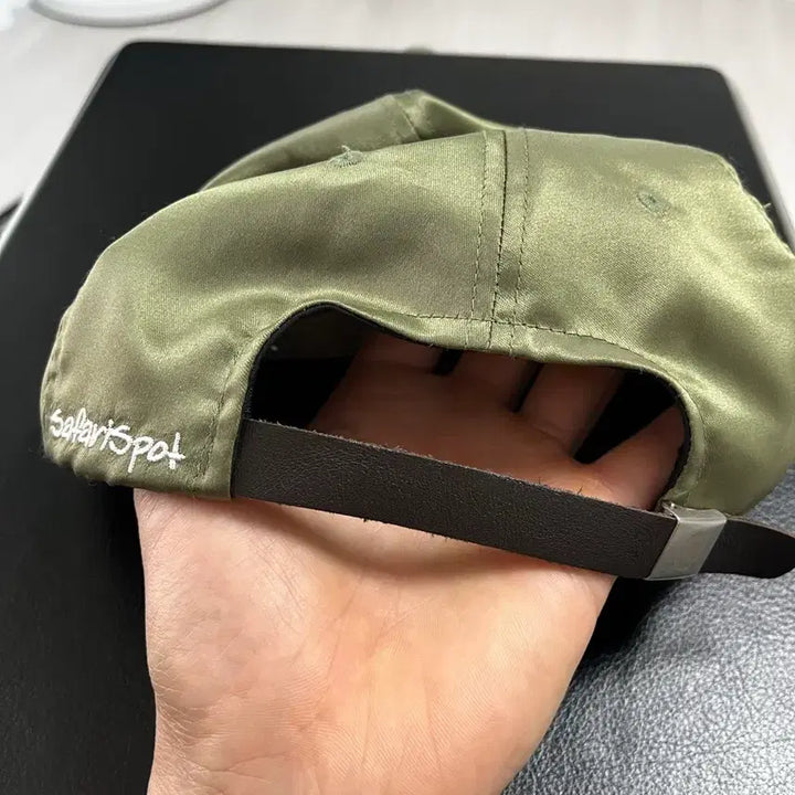 [BUNJANG] Safarisport Satin Cap Hat / 사파리스팟 세틴 캡 모자