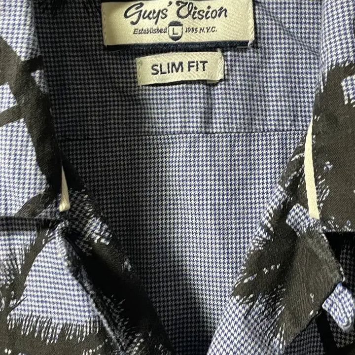 [BUNJANG] Palm Tree Hawaiian Short Sleeve Shirt / 100) 야자수 하와이안 반팔 셔츠