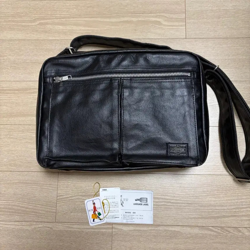 [BUNJANG] Porter-Yoshida Freestyle Shoulder Bag L Black / 요시다포터 porter 프리스타일 숄더백 L 블랙
