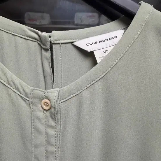 [BUNJANG] Club Monaco Mint Pleated Long Dress Size 55 / 민트색 플리츠 롱 원피스 클럽모나코 55